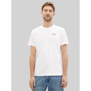 Printed logo T-shirt Tom Tailor image-1