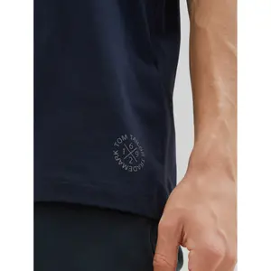 Basic Cotton T-shirt Tom Tailor (x2) image-4
