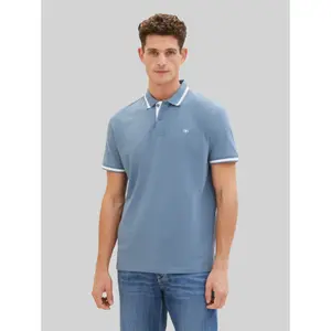 Cotton polo shirt Tom Tailor (x2) image-1