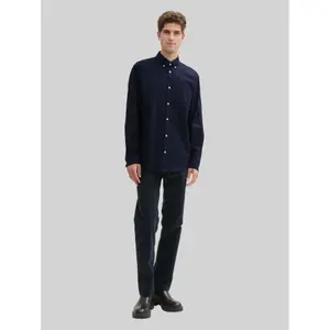 Πουκάμισο μακρύ μανίκι Tom Tailor Oxford image-3