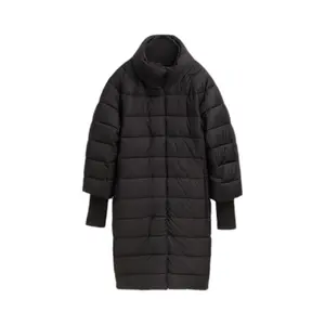 Long Padded Coat with High Collar Women Tom Tailor image-0