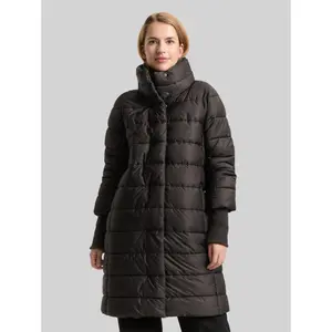 Long Padded Coat with High Collar Women Tom Tailor image-1
