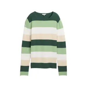 Women's Knit Crew Neck Pullover Tom Tailor image-0