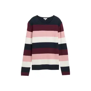 Women's Knit Crew Neck Pullover Tom Tailor image-0
