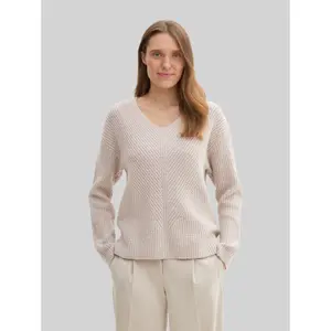 Women's V-neck sweater Tom Tailor image-4