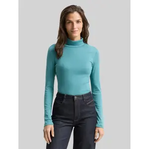 Plain Roll Neck Jumper Women Tom Tailor image-1