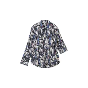 Women's Long Sleeve Printed Blouse Tom Tailor image-0