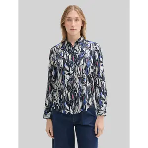 Women's Long Sleeve Printed Blouse Tom Tailor image-1
