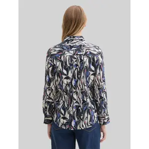 Women's Long Sleeve Printed Blouse Tom Tailor image-2