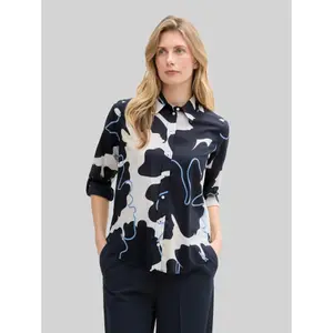 Women’s Long Sleeve Shirt with Printed Patterns Tom Tailor image-1