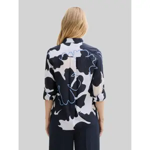 Women’s Long Sleeve Shirt with Printed Patterns Tom Tailor image-2