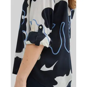 Women’s Long Sleeve Shirt with Printed Patterns Tom Tailor image-4