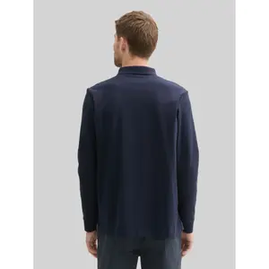 Classic Cut Polo with Contrasting Collar Tom Tailor image-2