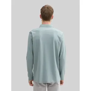 Classic Cut Polo with Contrasting Collar Tom Tailor image-2
