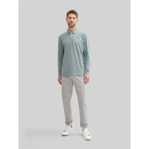Classic Cut Polo with Contrasting Collar Tom Tailor image-3