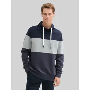 Hooded Sweatshirt with Cut Line Tom Tailor image-1