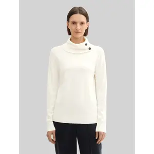 Sweater with Button Details for Women Tom Tailor image-1