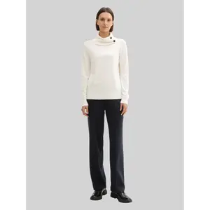 Sweater with Button Details for Women Tom Tailor image-3
