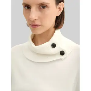 Sweater with Button Details for Women Tom Tailor image-4