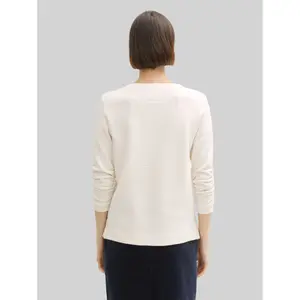 Structured Sweatshirt for Women Tom Tailor image-2