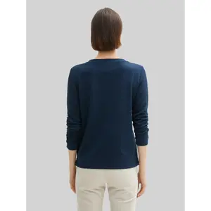 Structured Sweatshirt for Women Tom Tailor image-2