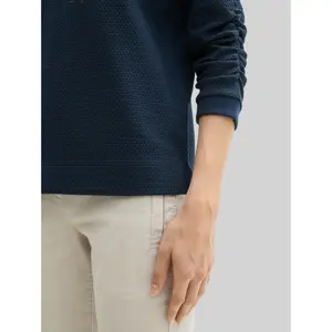 Structured Sweatshirt for Women Tom Tailor image-4