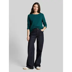 Women's Structured Jacquard Sweatshirt Tom Tailor image-3