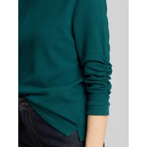 Women's Structured Jacquard Sweatshirt Tom Tailor image-4