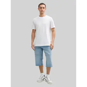 Denim Shorts with Drawstring Tom Tailor Morris image-1