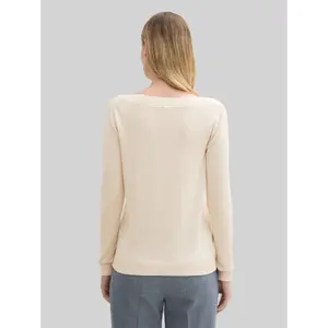 Basic Boat Neck Top Damski Tom Tailor image-2