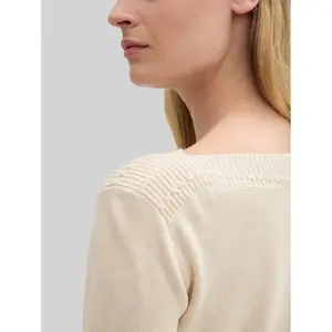 Basic Boat Neck Top Damski Tom Tailor image-4