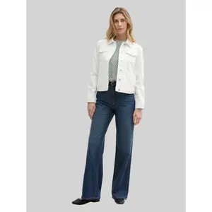 Women's Coloured Denim Jacket Tom Tailor image-3