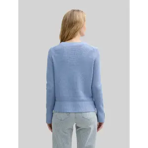 Knit Jumper with Slit Details for Women Tom Tailor image-2