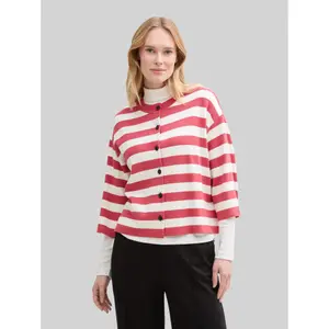Striped women's cardigan Tom Tailor image-1