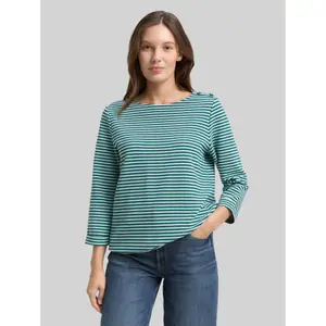 Women's long-sleeved sailor T-shirt Tom Tailor image-1