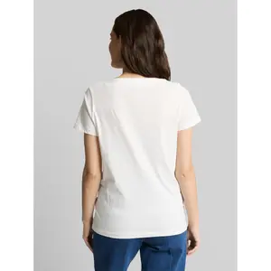Womens Striped V-Neck T-Shirt Tom Tailor image-2