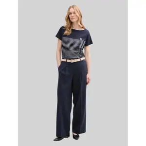 Women's Placed Stripe T-Shirt Tom Tailor image-3