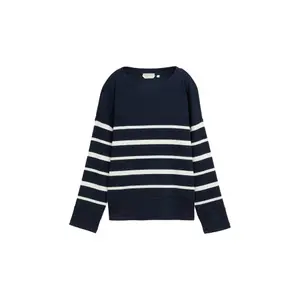 Women's Long Sleeve Ribbed Striped T-Shirt Tom Tailor image-0