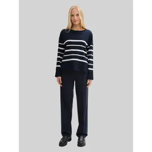 Women's Long Sleeve Ribbed Striped T-Shirt Tom Tailor image-3