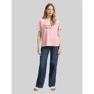 Women's casual T-shirt Tom Tailor Scuba image-3