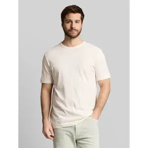 T-shirt with small printed logo Tom Tailor image-1