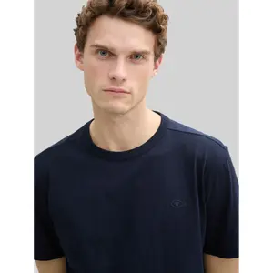 T-shirt with small printed logo Tom Tailor image-4