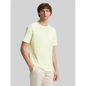 T-shirt with small printed logo Tom Tailor image-1