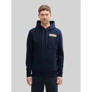 Hooded Sweatshirt with Pockets Tom Tailor image-1