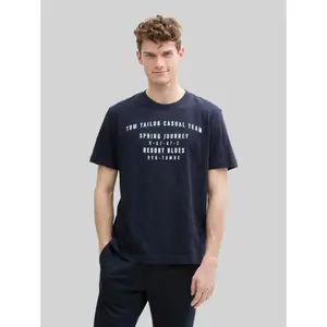 Flame-Printed T-Shirt Tom Tailor image-1