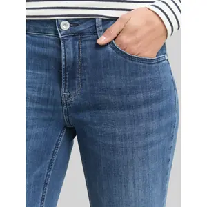 Medium Wash Straight Jeans Women Tom Tailor Alexa image-3