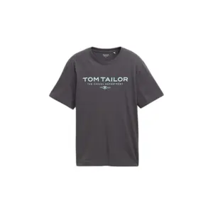 Printed logo T-shirt Tom Tailor image-0