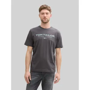 Printed logo T-shirt Tom Tailor image-1