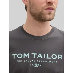 Printed logo T-shirt Tom Tailor image-4