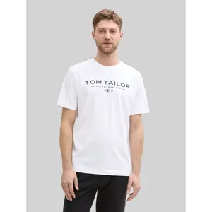 Printed logo T-shirt Tom Tailor image-1
